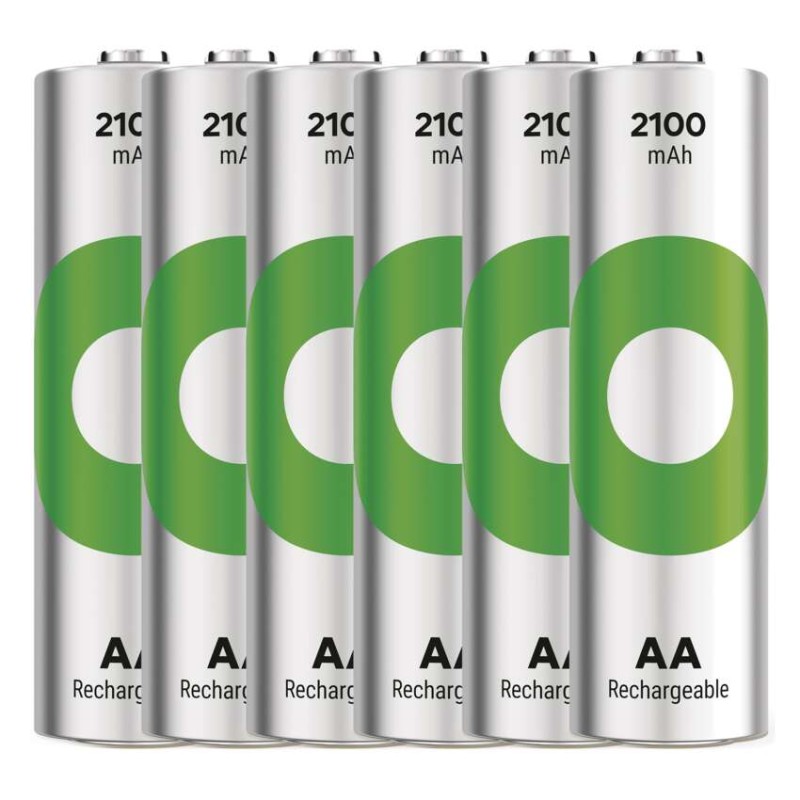 GP ReCyko NiMH Akkumulátor HR6 (AA) 2100mAh 6db - Image 3