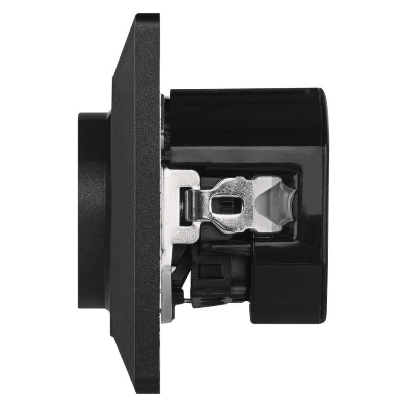 EMOS Aljzat USB csatlakozóval, SCHUKO antracit - Image 3