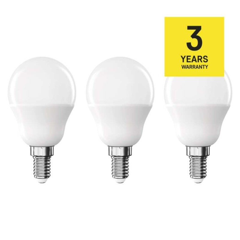 LED izzó Classic Mini Globe / E14 / 4,2 W (40 W) / 470 lm / Meleg fehér - Image 3