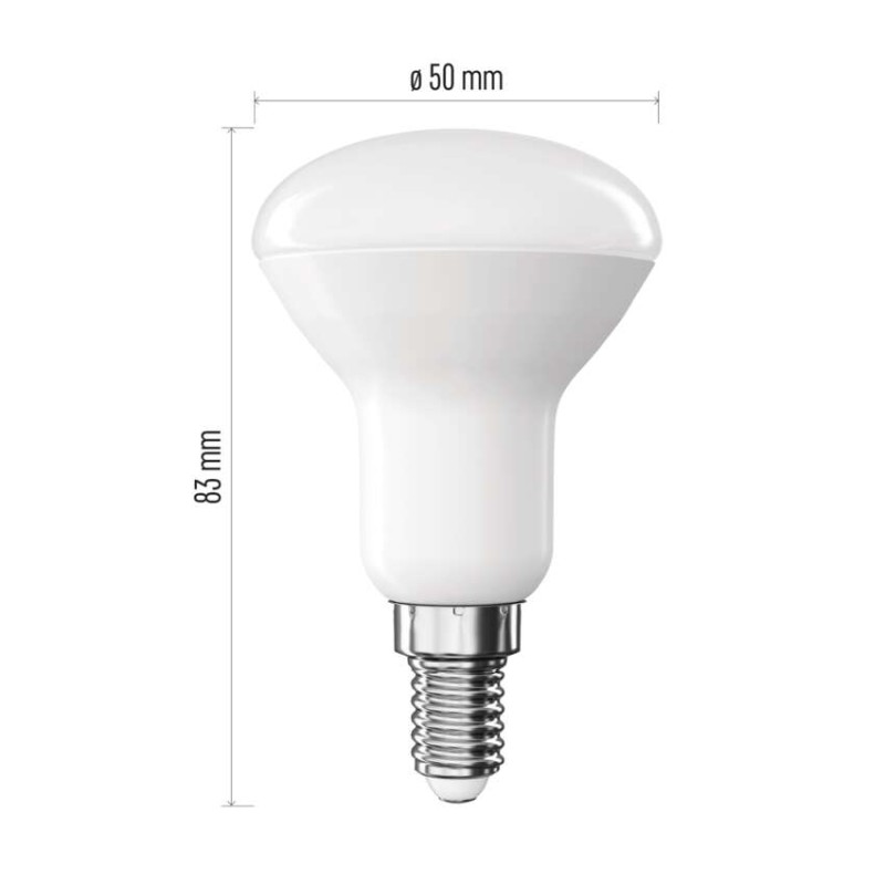 LED izzó Classic R50 / E14 / 4,2 W (40 W) / 470 lm / Természetes fehér - Image 2