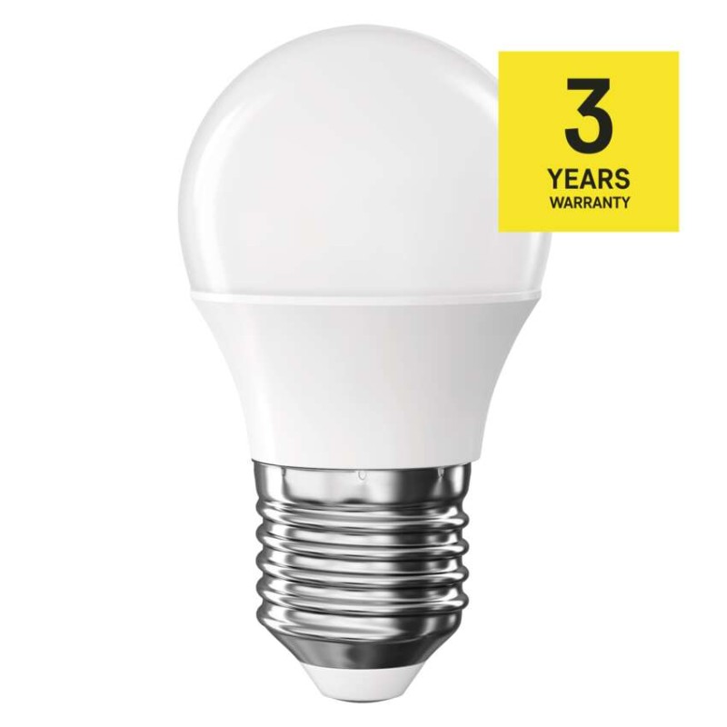 LED izzó Classic Mini Globe / E27 / 6,5 W (60 W) / 806 lm / Természetes fehér - Image 3