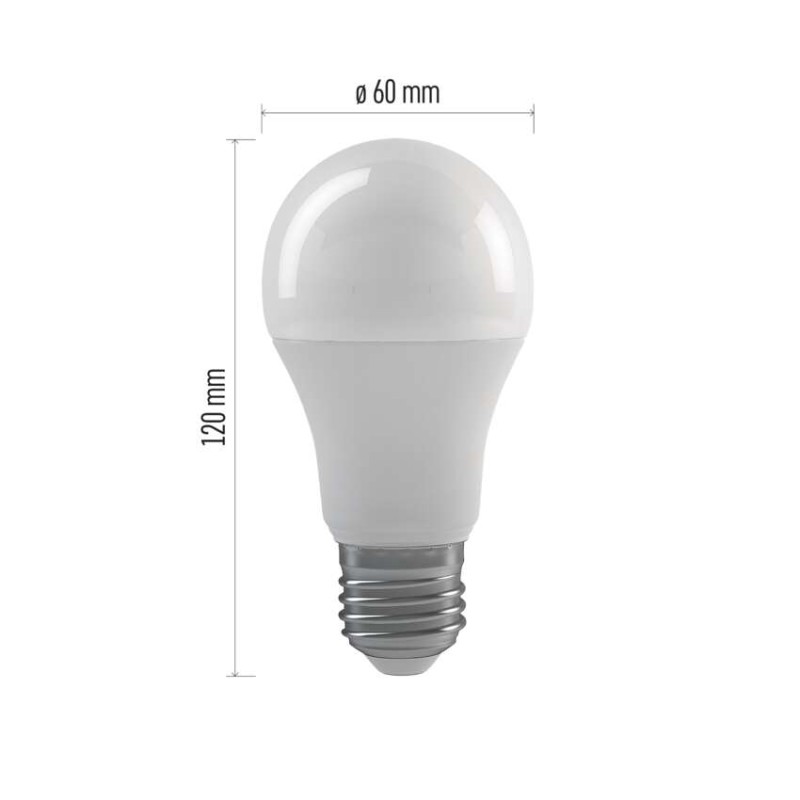 LED izzó Classic A60 / E27 / 10,5 W (75 W) / 1 060 lm / meleg fehér /fokozatos fényerősz. - Image 2