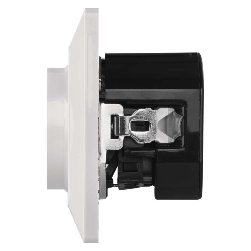 EMOS Aljzat USB csatlakozóval, SCHUKO fehér - Image 3