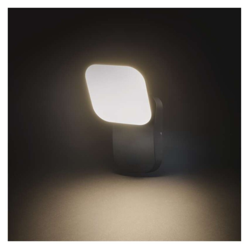 LED kerti fali lámpa NIKA, 12 x 12 x 20 cm, 12,5 W, meleg fehér - Image 2