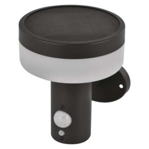 LED napelemes kerti fali lámpa TERION szürkületérzékelővel, 12,5 x 14,7 x 14,2 cm