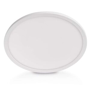 LED felületi lámpatest FLORI kerek, fehér, 18W, semleges fehér